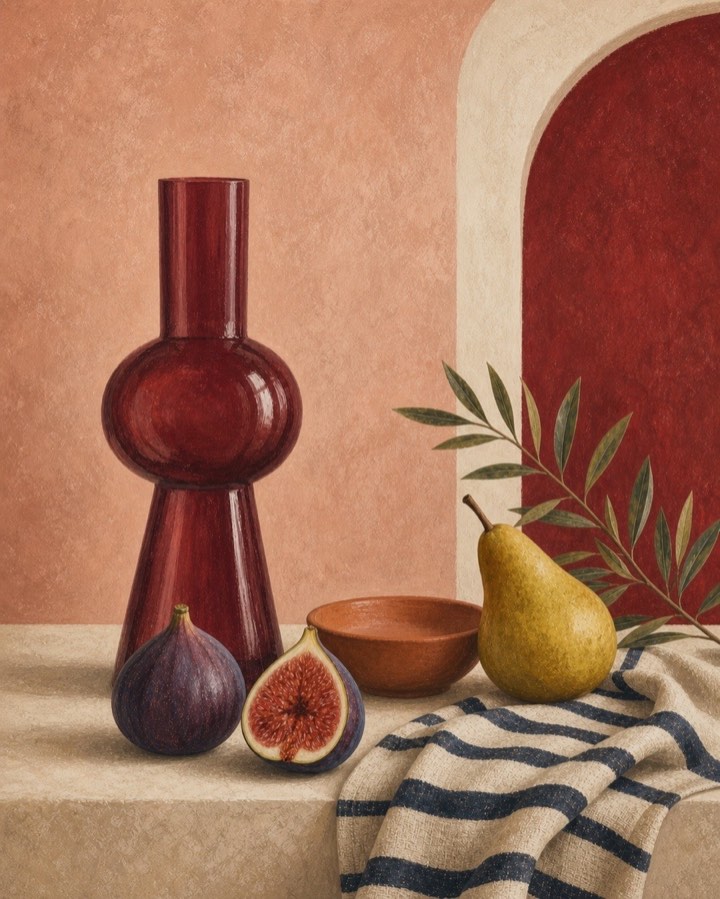 Collected Table II still-life wall art